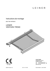 LEINER VENTURA TREND Instructions De Montage