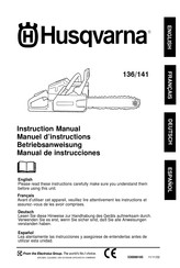 Husqvarna 141 Manuel D'instructions
