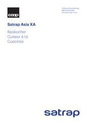coop Satrap Asia XA Mode D'emploi