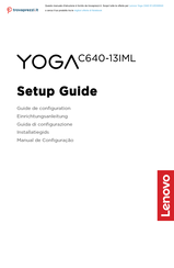 Lenovo YOGA C640-13IML Guide De Configuration