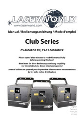 Laserworld Club Serie Mode D'emploi