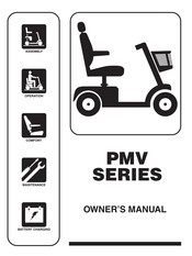 Pride Mobility PMV Serie Manuel Du Propriétaire