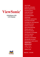 ViewSonic VG2236wm-LED Guide De L'utilisateur