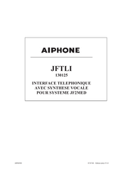 Aiphone 130125 Mode D'emploi