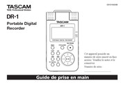 Tascam DR-1 Guide De Prise En Main