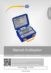 PCE Instruments PCE-IT41 Serie Manuel D'utilisation