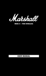 Marshall MODE II Mode D'emploi