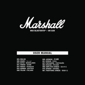 Marshall MID BLUETOOTH Mode D'emploi