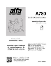 Alfa A780 Manuel D'instructions