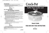 Rival Crock-Pot SCVS605G-CN Notice D'emploi