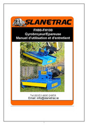 slanetrac FH80 Manuel D'utilisation Et D'entretien