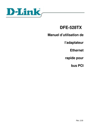 D-Link DFE-528TX Manuel D'utilisation