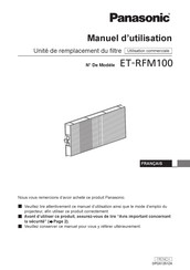 Panasonic ET-RFM100 Manuel D'utilisation