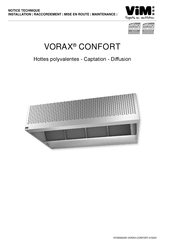 ViM VORAX CONFORT 500 LG 1500 Notice Technique