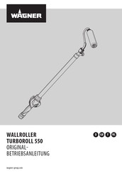 WAGNER WallPerfect TurboRoll 550 Mode D'emploi