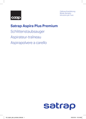 coop Satrap Aspira Plus Premium Mode D'emploi