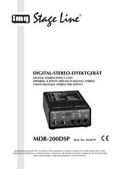 IMG STAGELINE MDR-200DSP Mode D'emploi