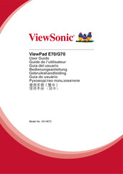 ViewSonic ViewPad E70 Guide De L'utilisateur