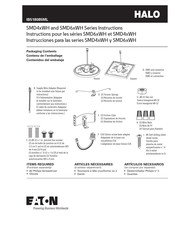 Eaton Halo SMD4WH Serie Instructions