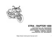 Cagiva XTRA - RAPTOR 1000 Mode D'emploi