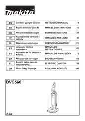 Makita DVC560 Manuel D'instructions