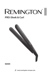 Remington PRO-Sleek & Curl S6505 Mode D'emploi