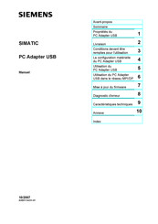 Siemens SIMATIC PC Adapter USB Manuel