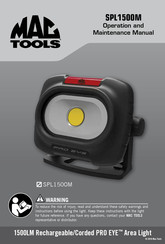 MAG TOOLS PRO EYE SPL1500M Manuel D'utilisation Et D'entretien