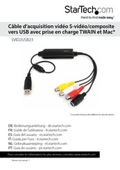 StarTech SVID2USB23 Guide De L'utilisateur