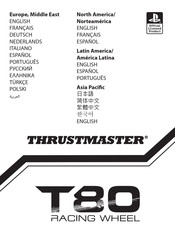 Thrustmaster T80 Mode D'emploi