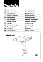 Makita TW0200 Manuel D'instructions