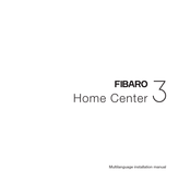 FIBARO Home Center 3 Mode D'emploi