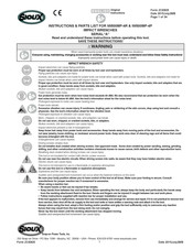 SIOUX IW500MP-4R3 Instructions