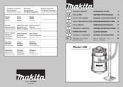 Makita 440 Manuel D'instructions