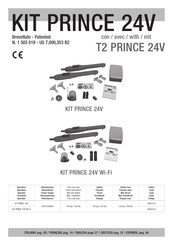 RIB KIT PRINCE 24V Mode D'emploi