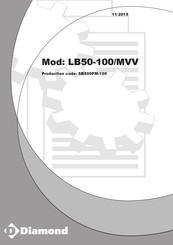 Diamond LB50-100/MVV Manuel D'utilisation Et D'entretien