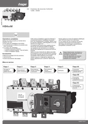 hager HIB4 M Série Mode D'emploi