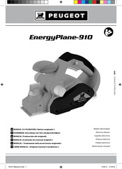 PEUGEOT EnergyPlane-910 Manuel D'utilisation