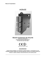 Rockwell Automation Allen-Bradley MSR45E Manuel D'exploitation