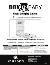 WORLD DRYER DRY BABY ABC 300V Instructions D'assemblage