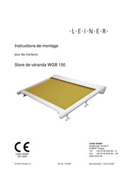 LEINER WGB 150 Instructions De Montage