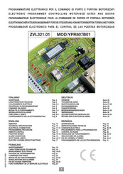 Cardin Elettronica YPR807B01 Manuel