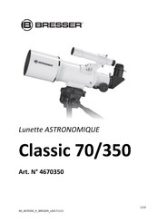 Bresser Classic 70/350 Mode D'emploi