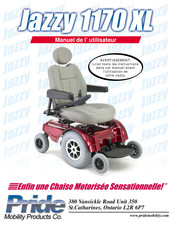 Pride Mobility Products Jazzy 1170XL Manuel De L'utilisateur