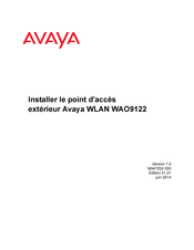 Avaya WAO9122 Guide D'installation Rapide