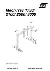 ESAB MechTrac 3000 Manuel D'instructions