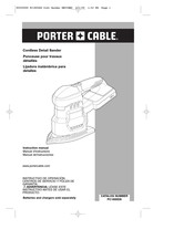 Porter Cable 90550099 Manuel D'instructions