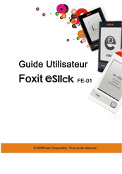 Foxit eSlick FE-01 Guide Utilisateur