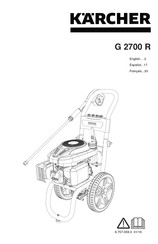 Kärcher G 2700 R Mode D'emploi