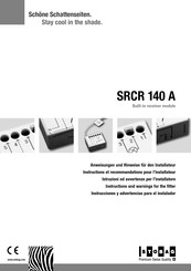 Stobag SRCR 140 A Instructions Et Recommandations Pour L'installateur